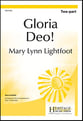 Gloria Deo Two-Part choral sheet music cover